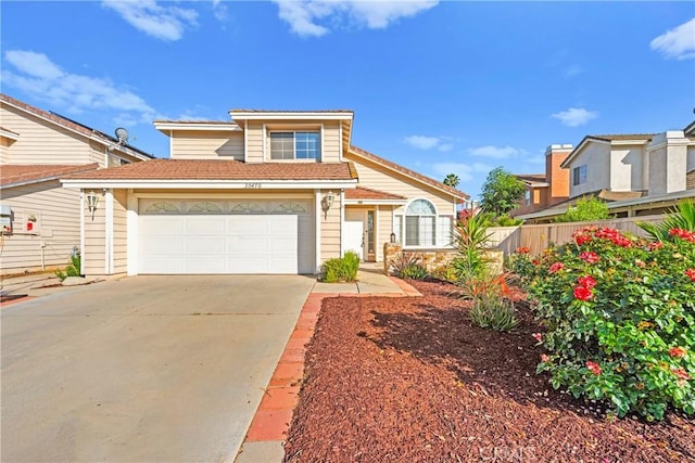 30470 Bayport Ln, Menifee, CA 92584 - traditional-style house with concrete driveway