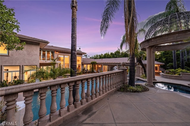 8790 King Ranch Rd, Rancho Cucamonga, CA 91701 - view of patio featuring an outdoor pool