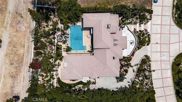 8790 King Ranch Rd, Rancho Cucamonga, CA 91701 - aerial view of a pool area