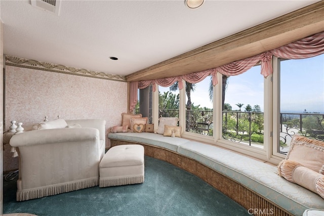8790 King Ranch Rd, Rancho Cucamonga, CA 91701 - carpeted living room featuring plenty of natural light