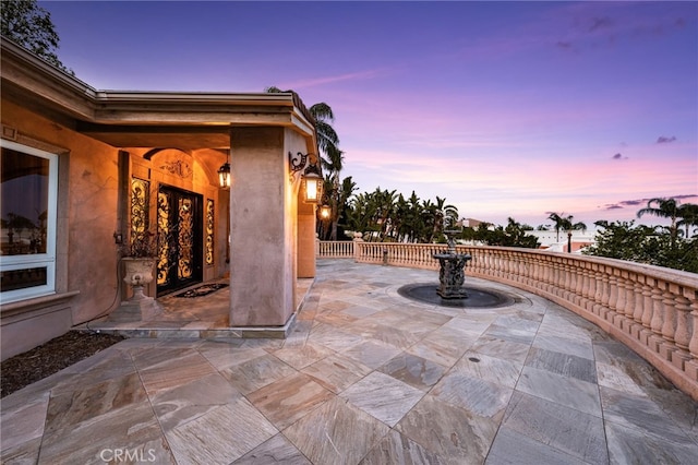 8790 King Ranch Rd, Rancho Cucamonga, CA 91701 - view of patio featuring french doors