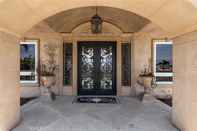 8790 King Ranch Rd, Rancho Cucamonga, CA 91701 - doorway to property with french doors