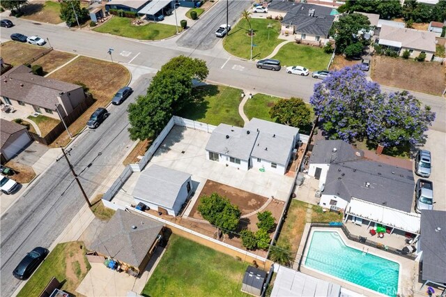 5402 N Fairvalley Ave, Covina, CA 91722 - aerial view of property's location with nearby suburban area