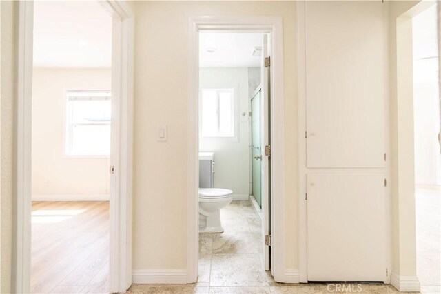 5402 N Fairvalley Ave, Covina, CA 91722 - bathroom featuring toilet and a stall shower