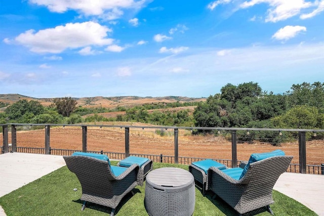 1139 Prussian, Oceanside, CA 92057 - view of yard with a deck with mountain view