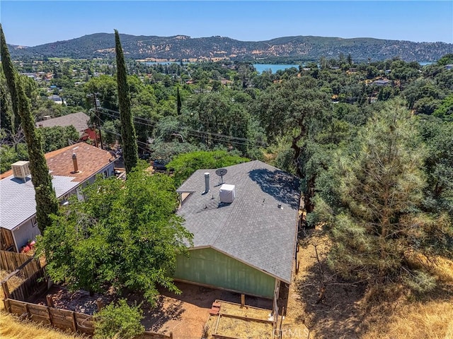 12410 Lakeview Dr, Clearlake Oaks, CA 95423 - view of subject property with a mountain backdrop