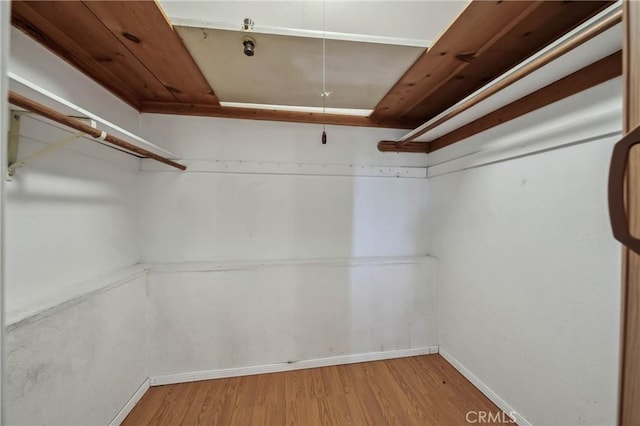 12410 Lakeview Dr, Clearlake Oaks, CA 95423 - spacious closet featuring light wood-style flooring