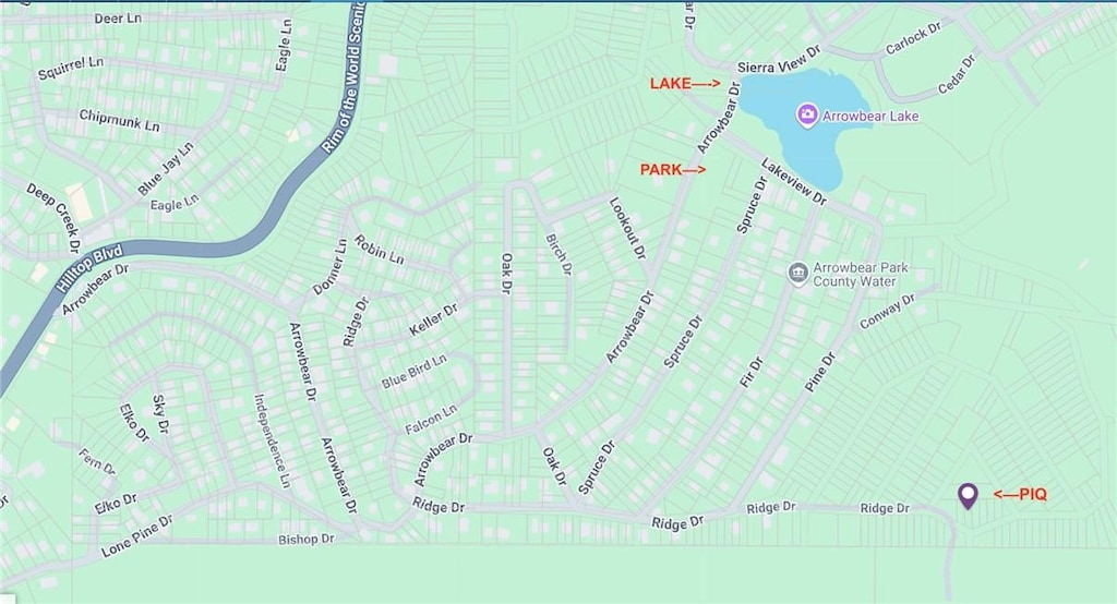 2526 Ridge Rd, Running Springs, CA 92382