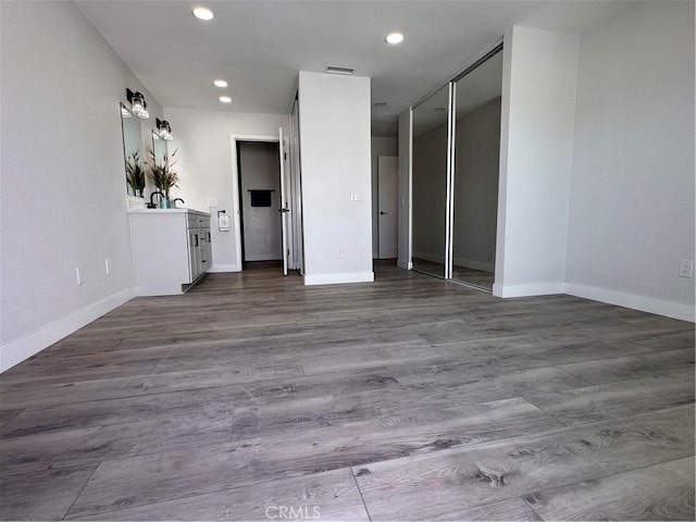 317 Pennyroyal Way, Oceanside, CA 92057 - unfurnished room featuring recessed lighting and wood finished floors