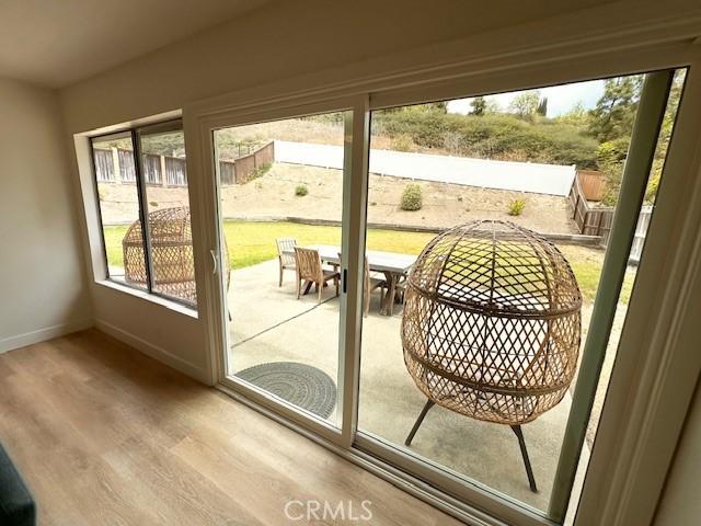 28802 El Canto Dr, Laguna Niguel, CA 92677 - doorway with wood finished floors