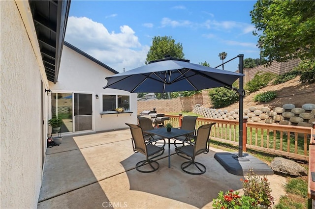 5996 Winncliff Dr, Jurupa Valley, CA 92509 - view of patio / terrace with outdoor dining space