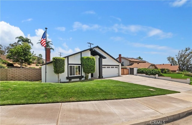 5996 Winncliff Dr, Jurupa Valley, CA 92509 - mid-century modern home featuring driveway and an attached garage