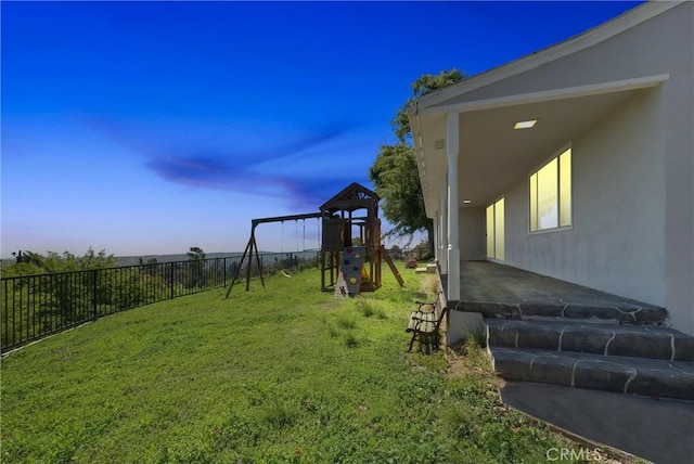 918 Dorothea Rd, La Habra Heights, CA 90631 - view of yard with a playground