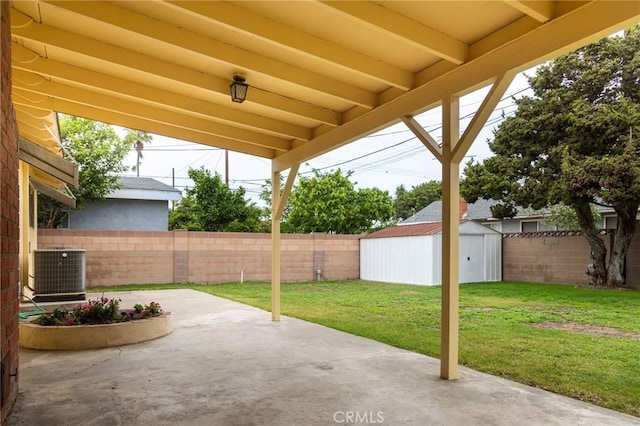 13372 Newhope St, Garden Grove, CA 92843 - view of patio with cooling unit
