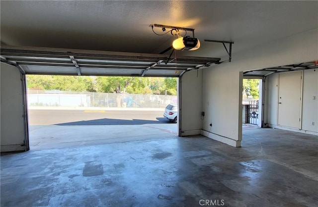 1389 Hillside St, Monterey Park, CA 91754 - garage featuring a garage door opener
