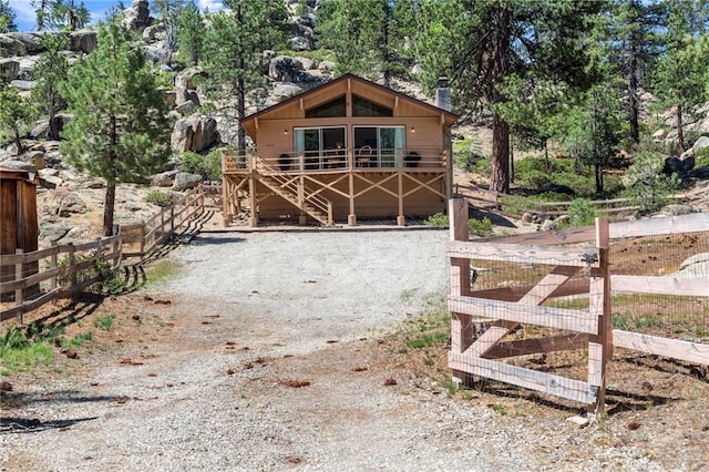 39335 Lark Rd, Big Bear Lake, CA 92315 - view of gate