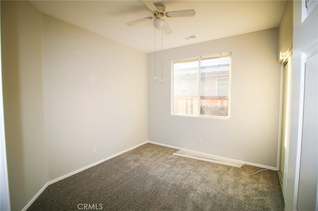 29113 Peppergrass Ave, Menifee, CA 92584 - carpeted empty room featuring a ceiling fan and baseboards