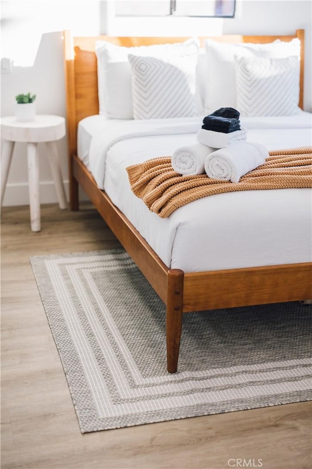 63326 Sunny Sands Dr, Joshua Tree, CA 92252 - bedroom featuring light wood-type flooring