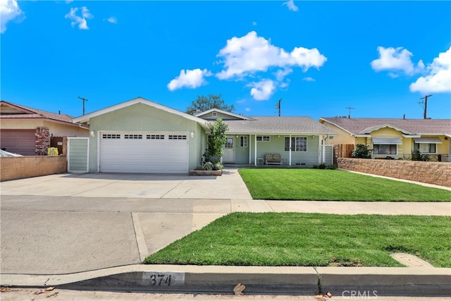 374 N Elm St, Orange, CA 92868 - ranch-style home with driveway and an attached garage