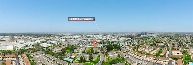 3021 S Sycamore St Unit D, Santa Ana, CA 92707 - aerial view of property and surrounding area