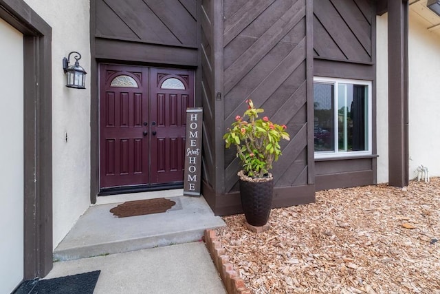 1242 Pleasant Hill St, Escondido, CA 92026 - view of exterior entry with stucco siding