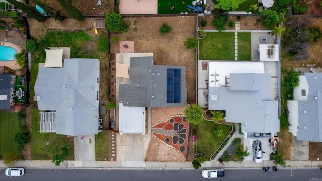 1242 Pleasant Hill St, Escondido, CA 92026 - drone / aerial view of a pool