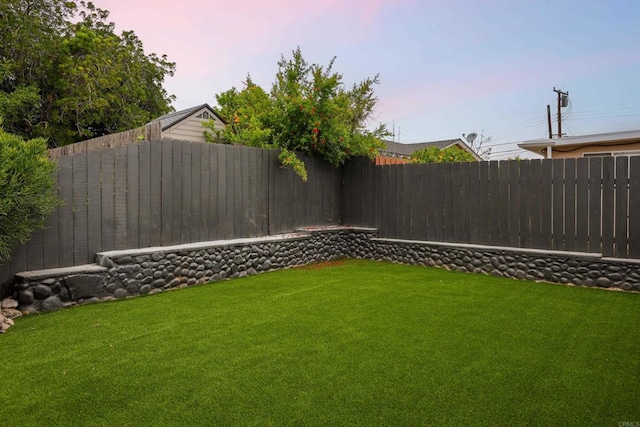 4380 Rolfe Rd, San Diego, CA 92117 - view of yard at dusk