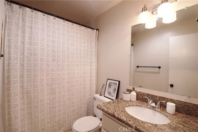 430 N Holliston Ave Unit 210, Pasadena, CA 91106 - bathroom with vanity, toilet, and a shower with curtain