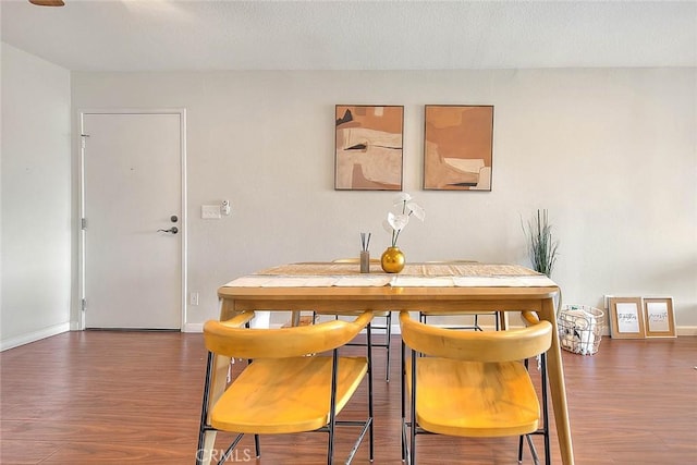 430 N Holliston Ave Unit 210, Pasadena, CA 91106 - dining area with wood finished floors and baseboards