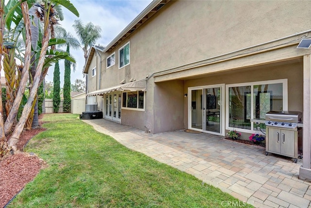 22702 Islamare Ln, Lake Forest, CA 92630 - back of house with stucco siding, a patio, and french doors
