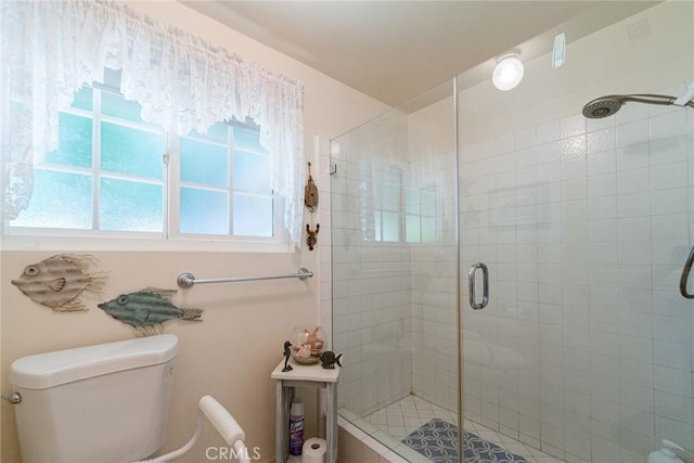 1390 Corona Ave, Norco, CA 92860 - bathroom featuring toilet and a stall shower