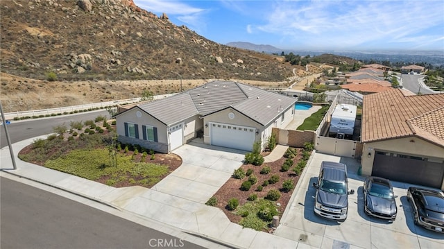 24909 Miners View Ln, Moreno Valley, CA 92557 - view from above of property featuring a mountain backdrop
