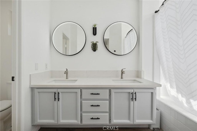 28034 Parkridge Ln, Canyon Country, CA 91387 - full bath with toilet and double vanity