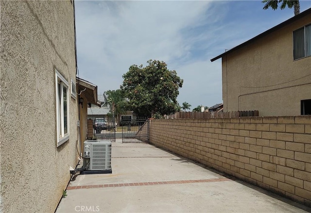 12077 Swegles Ln, Moreno Valley, CA 92557 - view of patio / terrace featuring central air condition unit