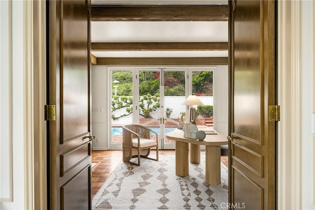 508 Evening Star Ln, Newport Beach, CA 92660 - office space featuring beam ceiling
