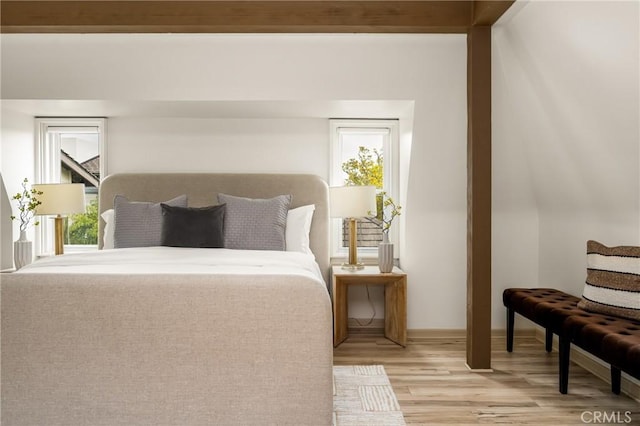 508 Evening Star Ln, Newport Beach, CA 92660 - bedroom featuring light wood finished floors, multiple windows, and baseboards
