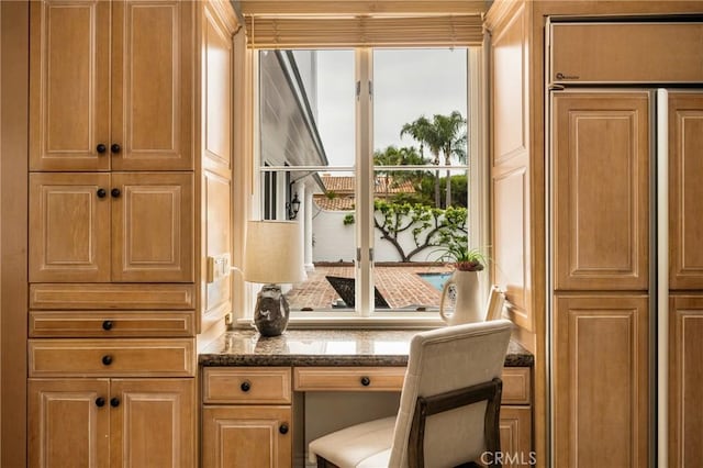 508 Evening Star Ln, Newport Beach, CA 92660 - home office featuring built in desk