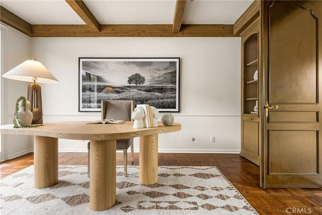 508 Evening Star Ln, Newport Beach, CA 92660 - office space with beam ceiling and baseboards