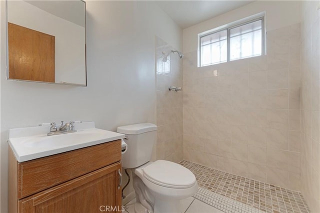 4820 Eagle St, Los Angeles, CA 90022 - full bath with vanity, toilet, and a tile shower