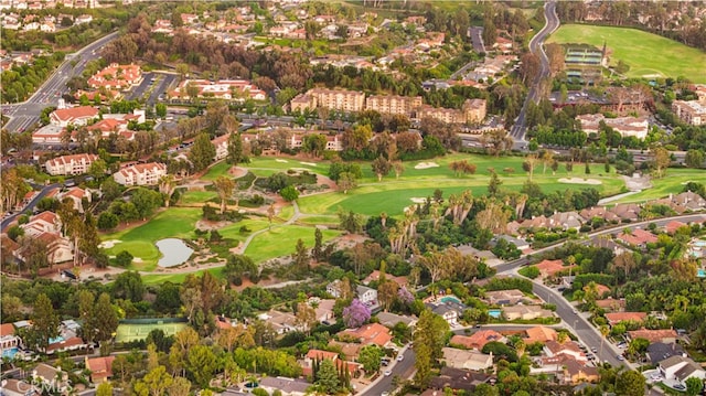 25811 Jamon Ln, Mission Viejo, CA 92691 - aerial view of property and surrounding area featuring a local golf course and nearby suburban area