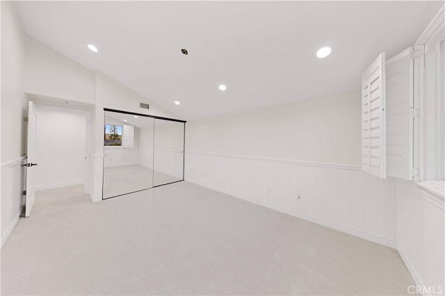 25811 Jamon Ln, Mission Viejo, CA 92691 - basement featuring carpet flooring, recessed lighting, and wainscoting