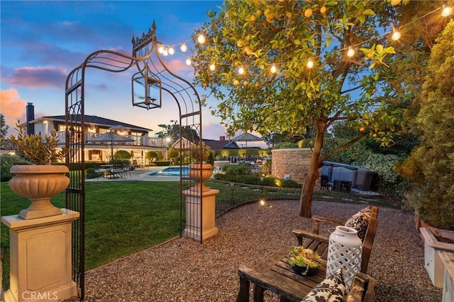 2136 W Gaucho Dr, Rancho Palos Verdes, CA 90275 - view of patio / terrace