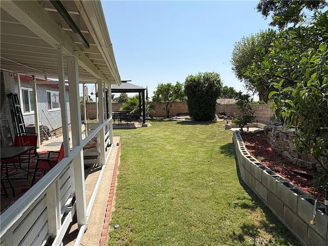 2770 Cole Ave, Highland, CA 92346 - view of yard with a gazebo