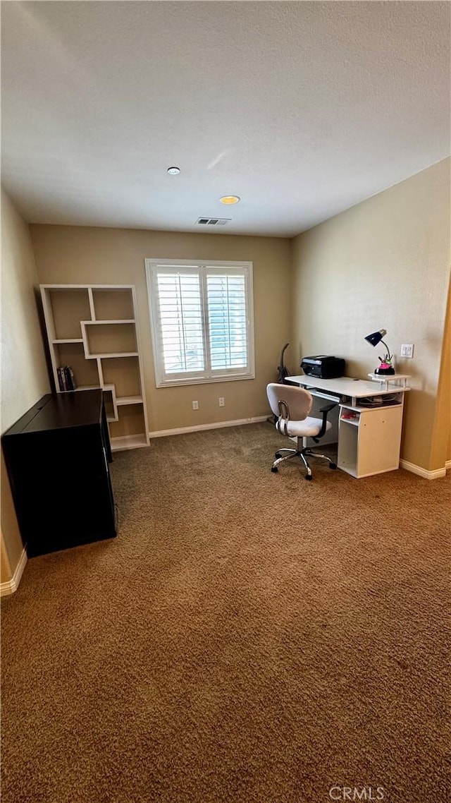1502 Beacon, Upland, CA 91786 - carpeted home office with baseboards