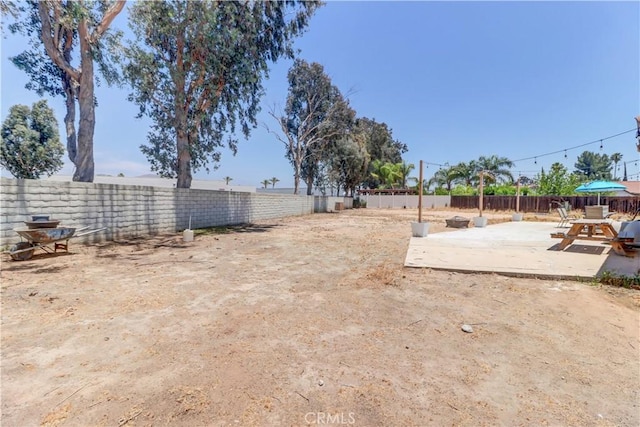 12642 Gorham St, Moreno Valley, CA 92553 - fenced backyard with a patio