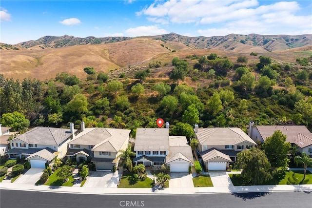 16848 Morning Glory Ct, Chino Hills, CA 91709 - aerial view of residential area with a mountainous background