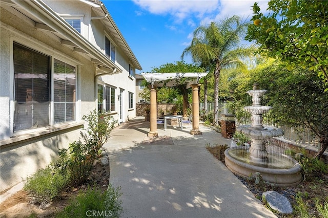 16848 Morning Glory Ct, Chino Hills, CA 91709 - view of patio with a pergola