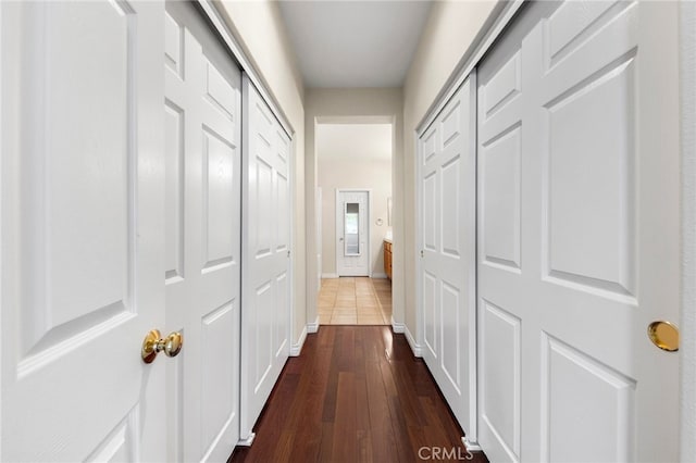 16848 Morning Glory Ct, Chino Hills, CA 91709 - hall with dark wood finished floors and baseboards