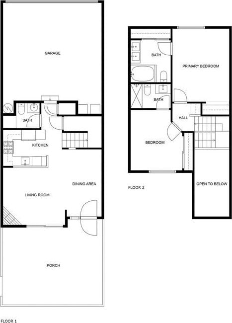 1844 W Falmouth Ave Unit 5, Anaheim, CA 92801 - floor plan / room layout