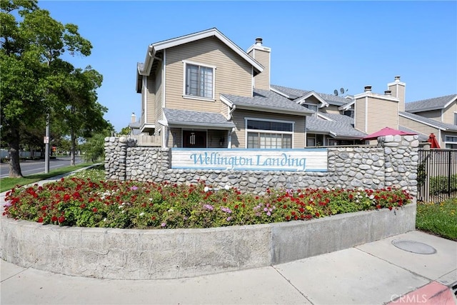 1844 W Falmouth Ave Unit 5, Anaheim, CA 92801 - view of front of property featuring a chimney